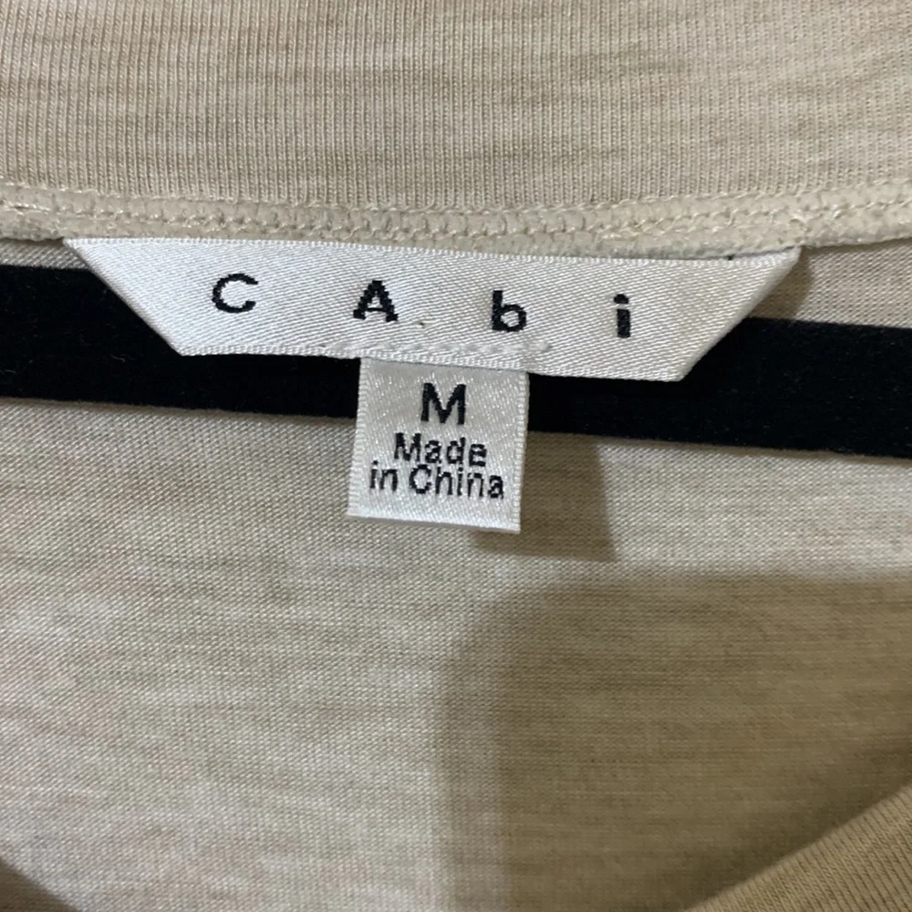 CAbi Silk Scarf Aztec Pattern Blouse 768 Medium - Picture 6 of 8